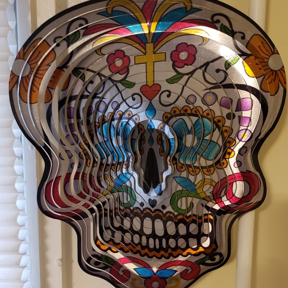 3D stainless steel wind spinner